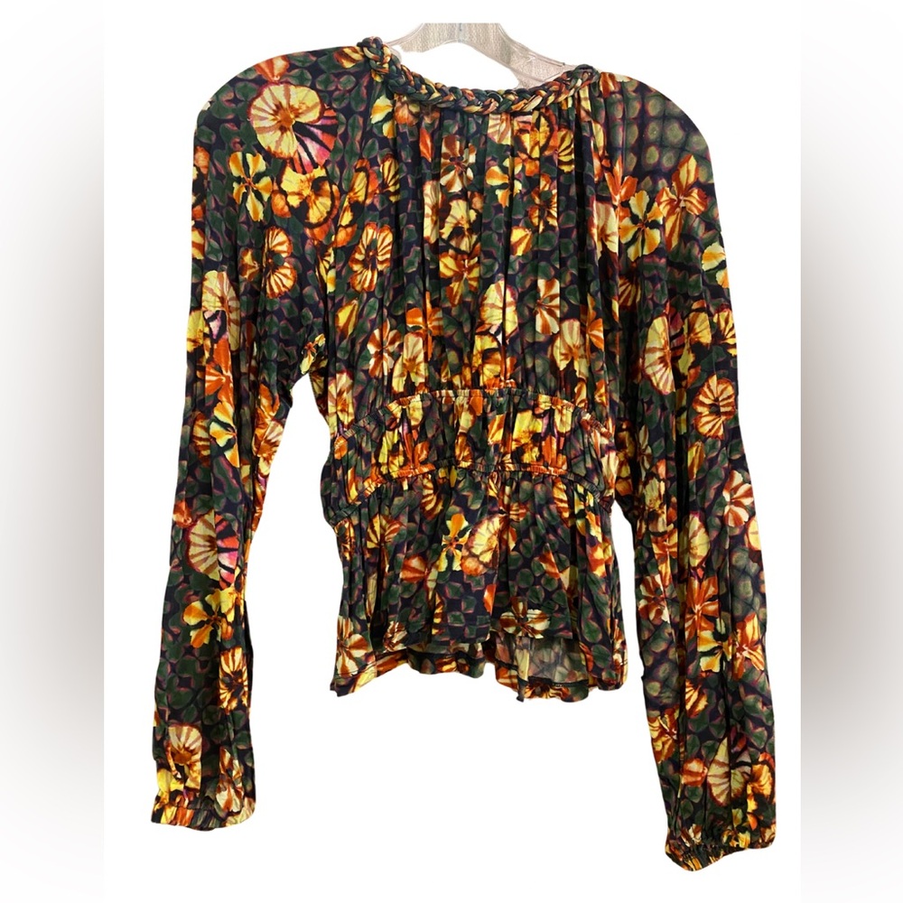 Ulla Johnson - Ceres Blouse in Evergreen
Size P
NEVER WORN